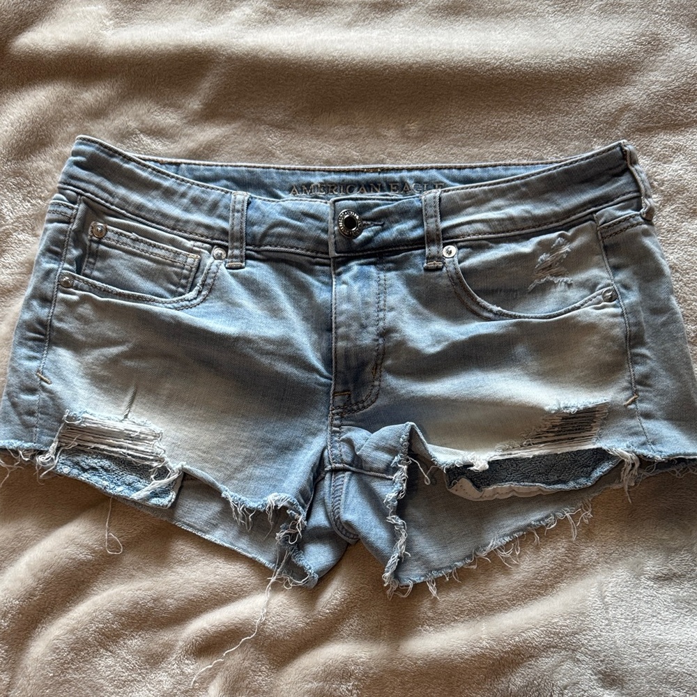 American Eagle Distressed Denim Women Shorts
